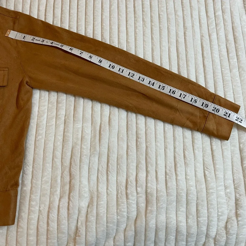 Kendall & Kylie | Tan Button-Up Jacket - Picture 8 of 10